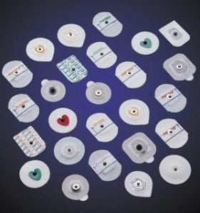 Conmed ECG Snap Electrode Cleartrace® Stress Testing Non-Radiolucent 50 per Pack