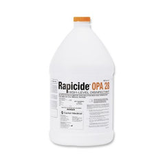 SPS Medical Supply OPA High-Level Disinfectant Rapicide® OPA/28 RTU Liquid 1 gal. Jug Max 28 Day Reuse - M-835023-1596 - Case of 4