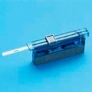 Dynamic Diagnostics Microtome Blade Accu-Edge® High Profile, PTFE Coated Stainless Steel, Ultra Sharp Edge, 14 mm Height, Disposable