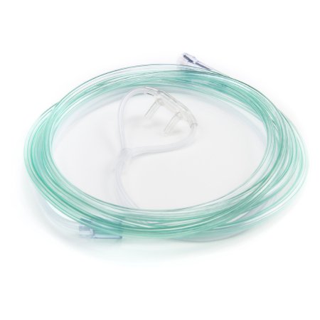 Nasal Cannula Low Flow Delivery McKesson Adult Curved Prong / NonFlared Tip