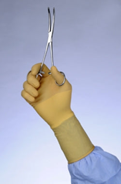 Cardinal Surgical Glove Protexis™ (formerly Duraprene™ Plus ) Size 5.5 Sterile Pair Polychloroprene Extended Cuff Length Smooth Ivory Chemo Tested - M-929344-2539 - Case of 200