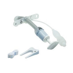 Smiths Medical Tracheostomy Tube Bivona® FlexTend™ TTS™ Straight Neck Flange Size 4 Cuffed