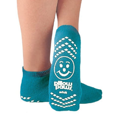 Principle Business Enterprises Slipper Socks TredMates® Teal Ankle High