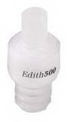 Vyaire Medical Heat and Moisture Exchanger AirLife® Edith 500 32 mg @ 250 mL / 30 mg @ 500 mL 0.8 cm @ 30 LPM / 2.01 cm @ 60 LPM