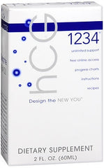 Nielsen Biosciences Dietary Supplement 1234® Proprietary hCG Complex Formula 1 Gram Strength Liquid 2 oz. Unflavored