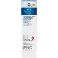 The Clorox Company Clorox Healthcare® Bleach Germicidal Surface Disinfectant Premoistened Wipe 50 Count Individual Packet Disposable Fruity Floral Bleach Scent NonSterile - M-996100-3089 - Case of 300
