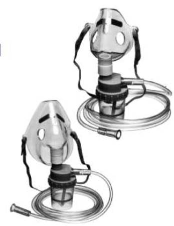 Allied Healthcare B & F Medical Handheld Nebulizer Kit Small Volume 15 mL Medication Cup Universal Mouthpiece Delivery