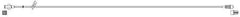 Codan US Corporation Extension Set 60 Inch Tubing 1.9 mL Priming Volume - M-648078-3931 - Case of 50