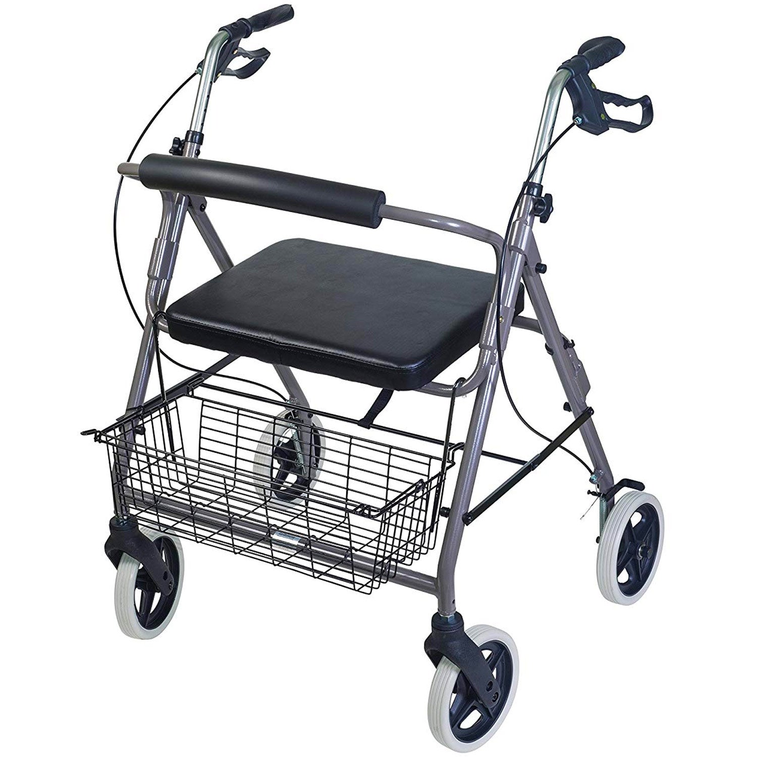 DMI Lightweight Extra-Wide Heavy-Duty Aluminum Rollator AM-501-1029-0700