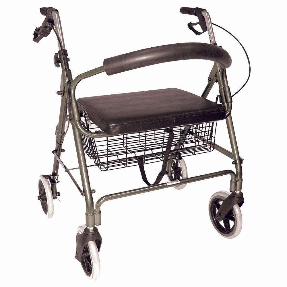 DMI Lightweight Extra-Wide Heavy-Duty Aluminum Rollator AM-501-1029-0700