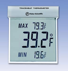 Celsius Digital Window Thermometer