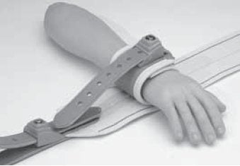 Humane Restraint Locking Bed Wrist Restraint Humane Restraint L-300 Lock 1-Strap