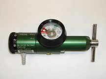 Mada Medical Products Oxygen Regulator Adjustable 0 - 25 LPM Barb Outlet CGA-870
