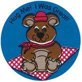 "Hug Me! I Was Great!" Award Stickers Hug Me! I Was Great! ,200 / roll - Axiom Medical Supplies