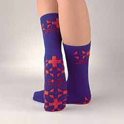 Principle Business Enterprises Slipper Socks MedTreds® Tan Mid-Calf
