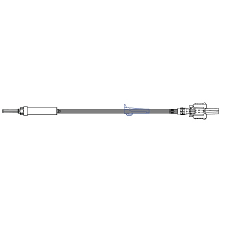 ICU Medical Primary Administration Set 15 Drops / mL Drip Rate 50 Inch Tubing Without Ports - M-511765-2166 - Case of 50