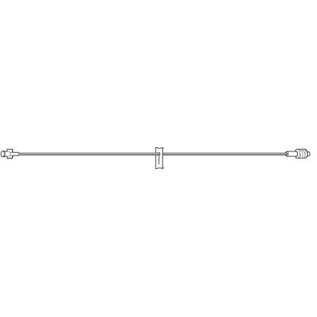 Baxter Extension Set 36 Inch Tubing 1.22 mL Priming Volume DEHP-Free - M-507357-3832 - Case of 50