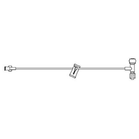 MPS Medical Extension Set 38 Inch Tubing 1 Port 1.5 mL Priming Volume - M-464944-3130 - Box of 50