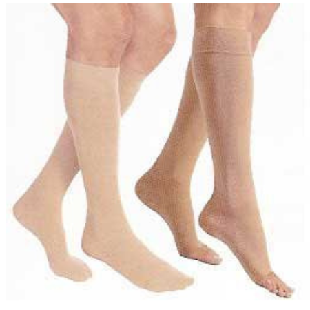 BSN Medical Compression Stocking JOBST Relief Knee High Medium Beige Closed Toe - M-702833-1803 | Pair
