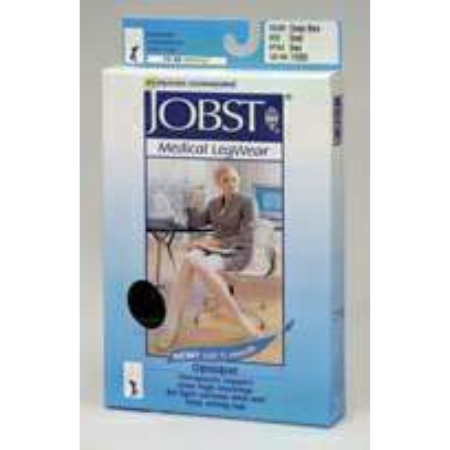 BSN Medical Compression Stocking JOBST Thigh High Medium Black Open Toe - M-651944-4591 | Pair