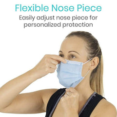 Vive Standard Face Masks Size to fit the most - 50 Pack