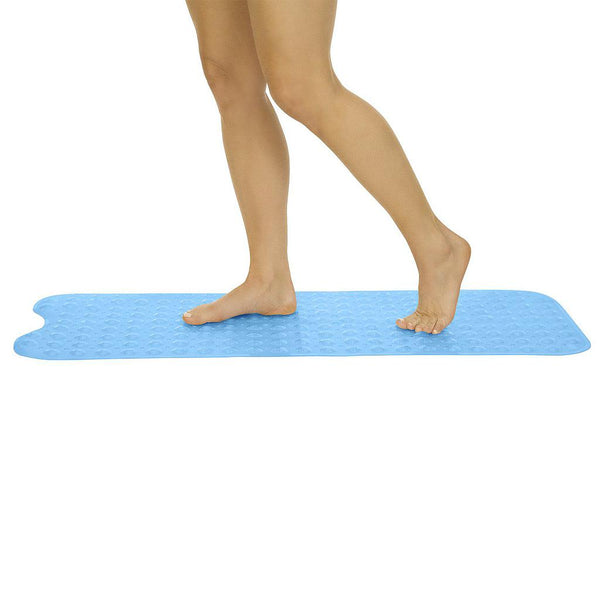 26 OVAL BATH MAT, NONSLIP SUCTION CUPS, BLUE PVC - LVA1090BLU – Axiom  Medical Supplies