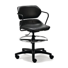 MARKET LEB Acton® Comfort Stool • Mid-Height • 14"W x 14"D x 21"-31.25"H, EACH ML0074