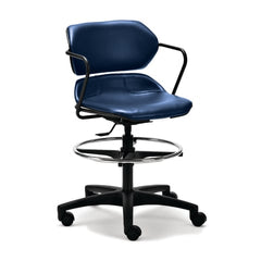 MARKET LEB Acton® Comfort Stool • Mid-Height • 14"W x 14"D x 21"-31.25"H, EACH ML0074