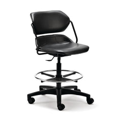 MARKET LEB Acton® Comfort Stool • Mid-Height • 14"W x 14"D x 21"-31.25"H, EACH ML0074