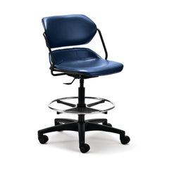 MARKET LEB Acton® Comfort Stool • Mid-Height • 14"W x 14"D x 21"-31.25"H, EACH ML0074