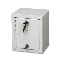 Single Door / Double Lock Narcotics Cabinet, Baked Enamel EACH ML0139