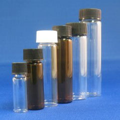Sample Vial J.G. Finneran Glass / Polypropylene Cap 16 mL Screw Cap PACK OF 100 MK-1007423