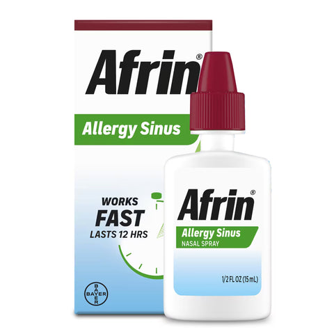 Bayer Sinus Relief Afrin® Allergy Sinus 0.05% Strength Nasal Spray 15 mL - M-1008194-2060 - Each