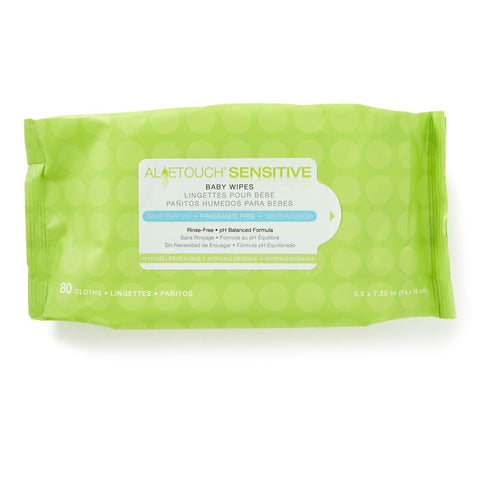 Baby Wipe Aloetouch® Soft Pack Unscented 80 Count (24PK/CS 80/PK) MK-1011047