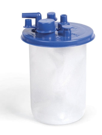 Semi-Rigid Suction Canister Medline 1500 mL Sealing Lid W/LINER 1500CC (50/CS) MK-1016229
