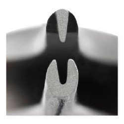 Tissue Forceps Centurion® Lil' Tips® Adson 4-3/4 Inch Length OR / Surgical Grade Stainless Steel Sterile NonLocking Thumb Handle Straight 1 X 2 Teeth CASE OF 20 MK-1017617