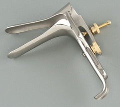 Vaginal Speculum Sklar® Graves NonSterile OR Grade Stainless Steel Medium Double Blade Duckbill Reusable Without Light Source Capability Each MK-1018425