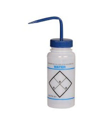 Wash Bottle Wide Mouth LDPE / Polypropylene Closure 500 mL (16 oz.) CASE OF 12 MK-1026254