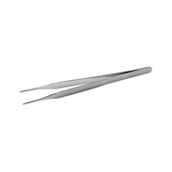 Tissue Forceps Medline® Adson 4-3/4 Inch Length Floor / Office Grade Stainless Steel NonSterile NonLocking Thumb Handle Straight Serrated Tips BOX OF 12 MK-1027088