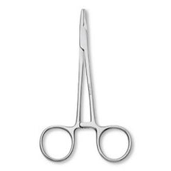 Needle Holder Baumgartner 5 Inch Length Diamond Serrated Jaw Finger Ring Handle Case of 20 MK-1028020