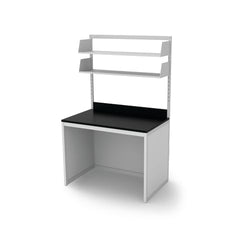 market leb Phenolic Lab Workstations with Shelves & Open Base each ML102864