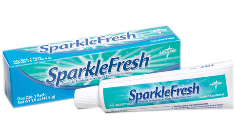 Toothpaste SparkleFresh™ Mint Flavor 0.6 oz. Tube (144/BX 5BX/CS) MK-1030215