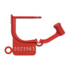 Locking Tag Key Surgical® Numbered Red Plastic 1 Inch Diamete MK-1032685