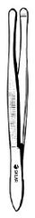 Cilia Forceps Sklar® Beer 3-1/2 Inch Length OR / Surgical Grade German Stainless Steel NonSterile NonLocking Thumb Handle Straight Smooth Tips EACH MK-1037166