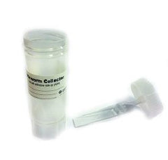 Pinworm Container Cap Closure with Pinworm Paddle BOX OF 25 MK-1039744