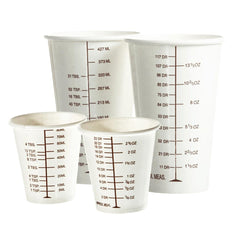 McKesson 16 oz. Paper Barium Cup White Disposable BARIUM XRAY GRAD DISP PAPER WHT (1000/CS) MK-1040622