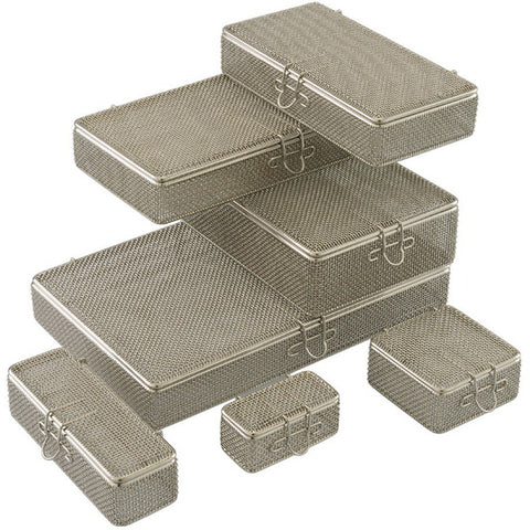 Instrument Basket Fine Mesh Stainless Steel 1 X 1-1/2 X 3 Inch Each MK-1043924