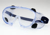 Safety Goggles Scienceware® Side Shield Uncoated Clear Tint Polycarbonate Lens Clear Frame Elastic Strap One Size Fits Most MK-1045887