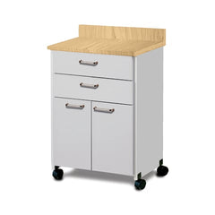 Mobile Cabinet with Two Doors & Drawers EACH ML10493