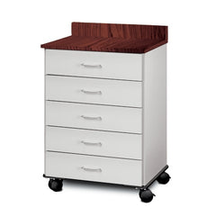 MARKET LAB Mobile Cabinet with Five Drawers Mobile Cabinet, 5 Drawers EACH ML10495